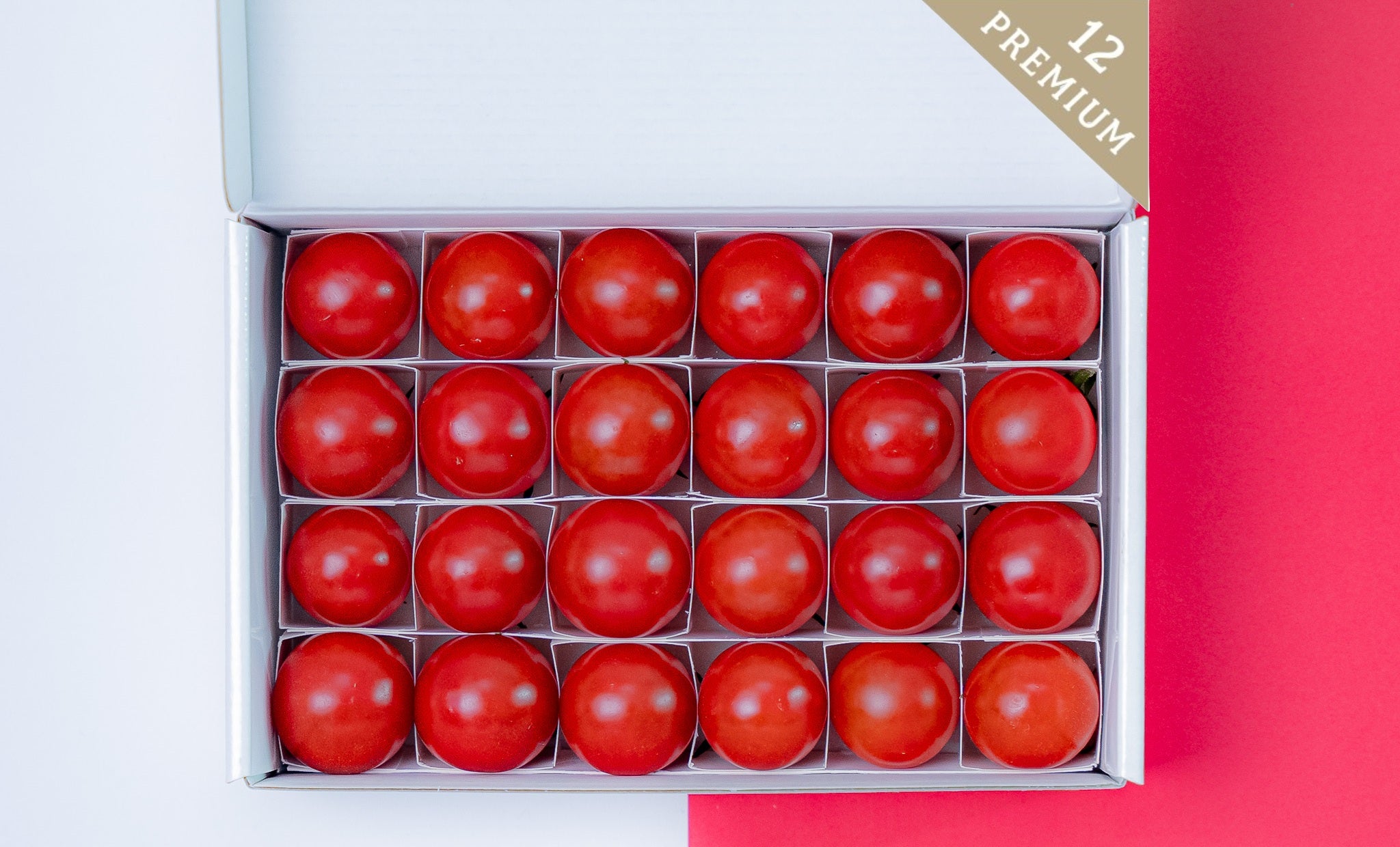 ≪12月15日発売≫ 限定品|【糖度12度超】極上濃厚フルーツトマト「ポモ・ロッサ プレミアム12」 ≪化粧箱≫
