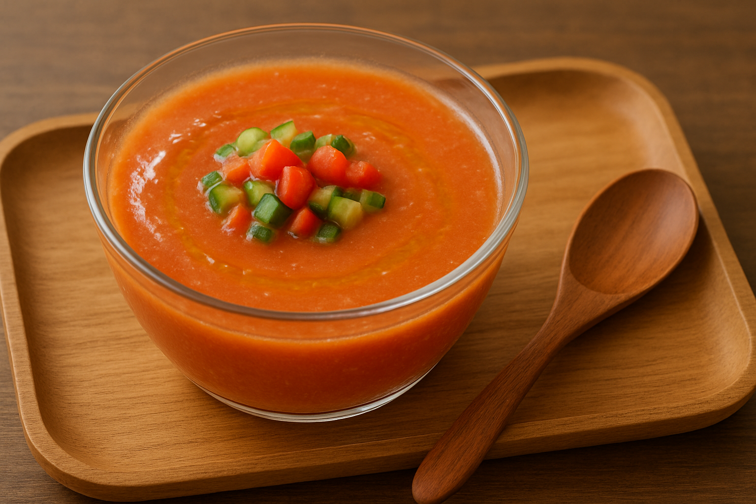 ポモ・ロッサレシピ｜ひんやりガスパチョ